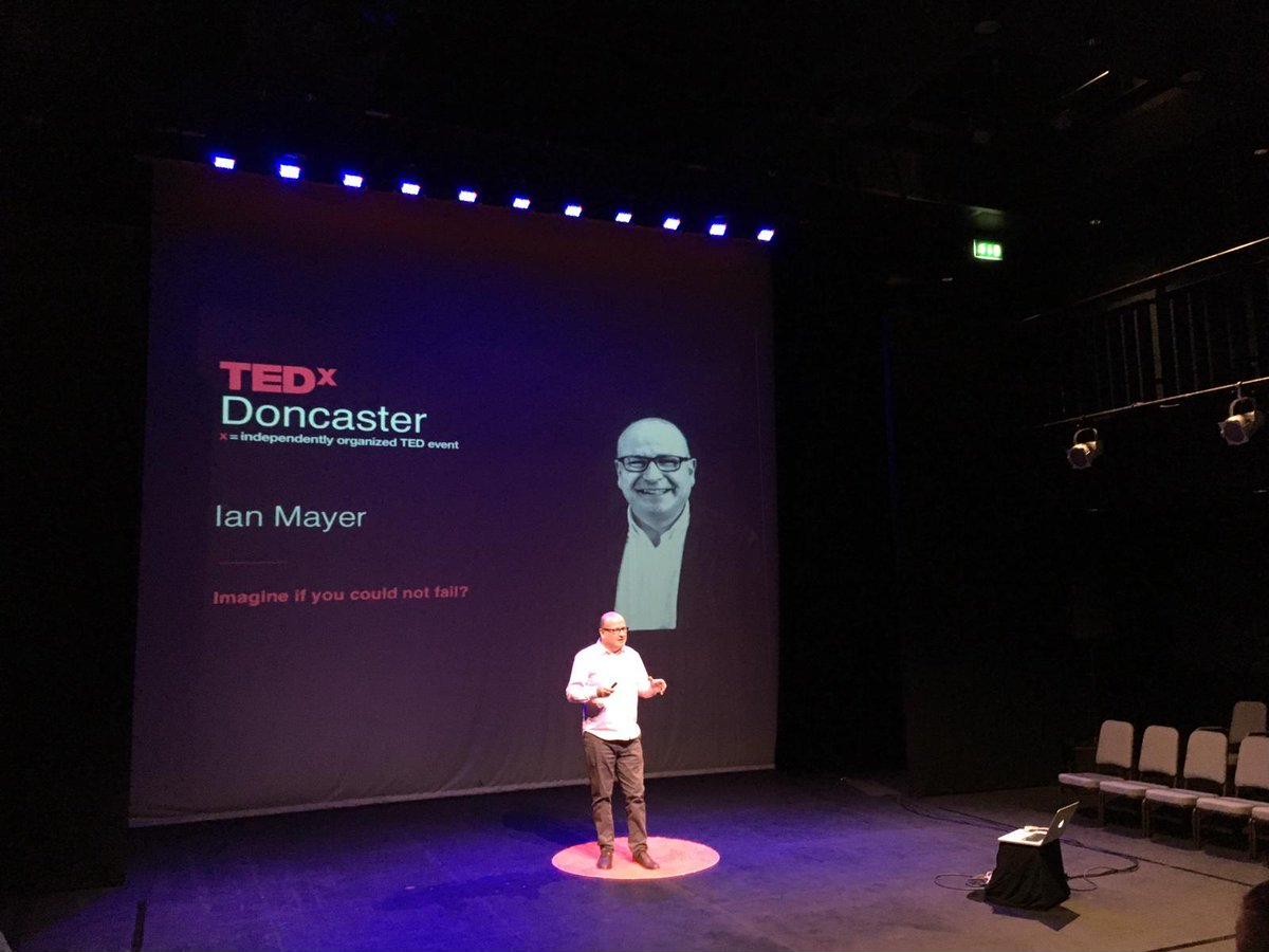 Ian Mayer speaking at TEDx Doncaster